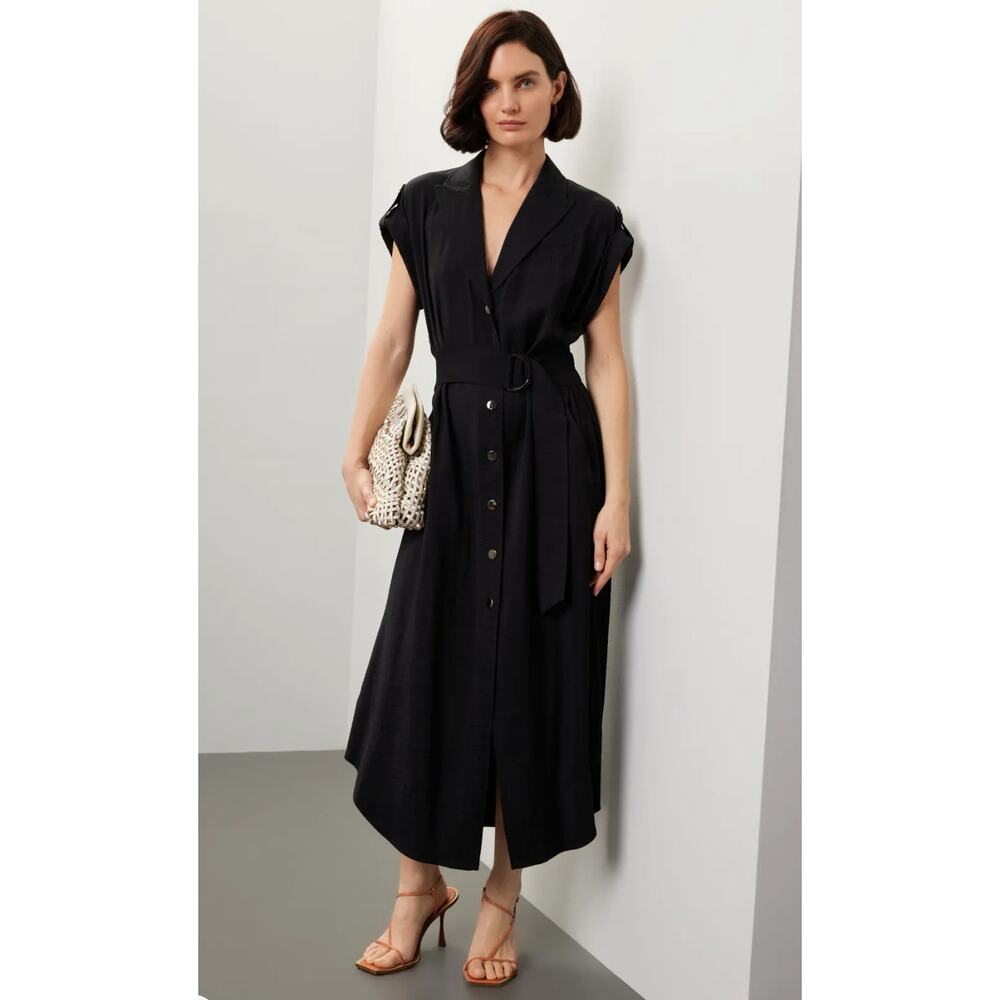 Ramy Brook Celia Dress in Black Size M